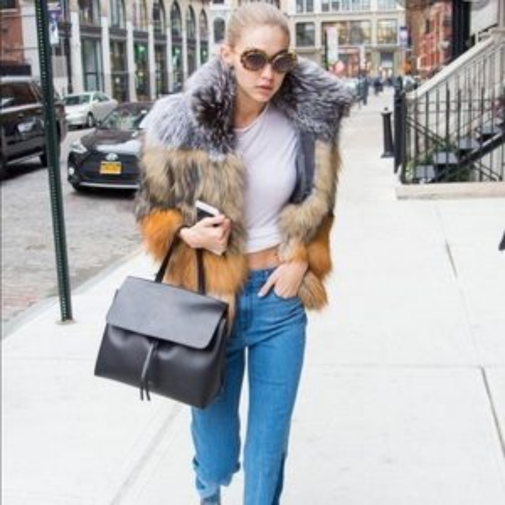 NOT FOR SALE Elizabeth James Vienna fur coat